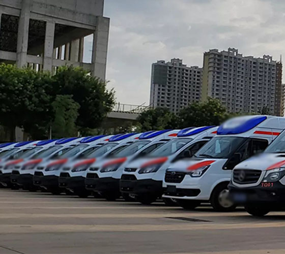 孟村服务车队展示